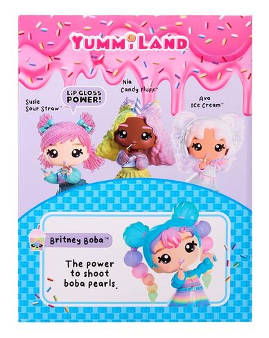 Yummiland Large Doll- Britney Boba with Scented Lip Gloss, Ages 4+ in Saudi Arabia
