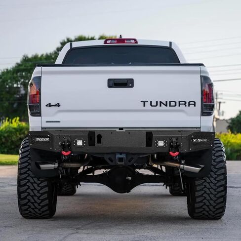 Vijay Front and Rear Bumper Fits 2014-2021 Tundra with Winch Plate and Lights in Saudi Arabia
