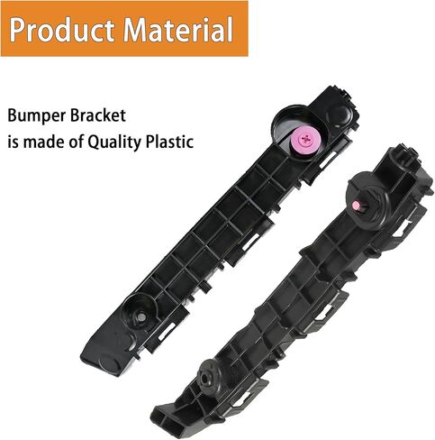 Front Bumper Bracket Set Left and Right Side Compatible with Toyota Tacoma 2016 2017 2018 2019 2020 2021 Replaces 52115-04070 52116-04070 TO1043130 TO1042130 Bumper Retainer in Saudi Arabia
