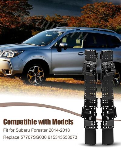 2PCS Front Bumper Fender Bracket Support Mounts Compatible with Subaru Forester 2014 2015 2016 2017 2018 Replace 57707SG030 615343558073 57707SG020 SU1032100 SU1033100, Driver and Passenger Side in Saudi Arabia