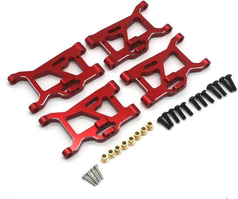Metal Accessories Compatible with JIUSI MT14R PT14R WB12 Remote Control car Accessories Rocker arm Steering Cup Red Parts Collection(White) in Saudi Arabia