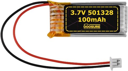 3.7V 100mAh 501328 20C Mini RC Car Battery Compatible with 1/28 Mini Quadcopter Speed Toy Racing Car,1:28 Scale Remote Control Drift Car in Saudi Arabia