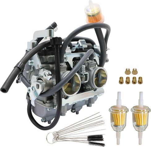 Carburetor Carb 15004-0020 15011-0120 15011-0121 15001-1433 15003-1602 Compatible with Kawasaki Ninja 250R EX250J EX250 250 2008-2012# 15004-0020 in Kuwait