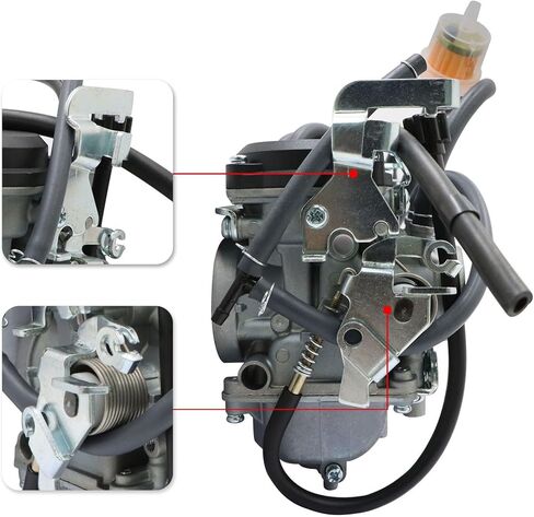Carburetor Carb 15004-0020 15011-0120 15011-0121 15001-1433 15003-1602 Compatible with Kawasaki Ninja 250R EX250J EX250 250 2008-2012# 15004-0020 in Kuwait
