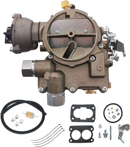 3310-807764A1 استبدال المكربن ​​البحري لمحرك روتشستر Mercruiser 2 برميل Carb V6 4.3L 2CYL مع خنق كهربائي أصفر in Kuwait