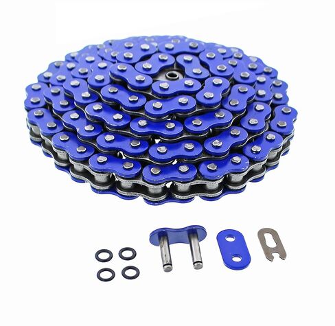 1987-2004 يناسب Kawasaki KSF250 250 Mojave Blue O-Ring Chain 520x90L in Kuwait