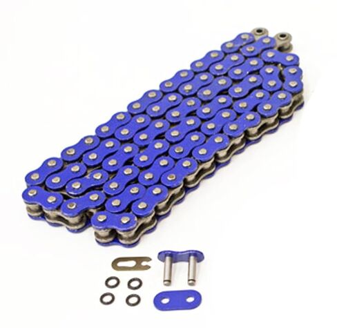 1987-2004 يناسب Kawasaki KSF250 250 Mojave Blue O-Ring Chain 520x90L in Kuwait