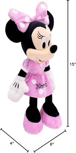 Personalized Licensed Disney's Plush Toy (Minnie 15" Doll) in Saudi Arabia