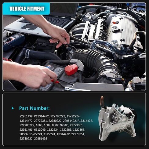 ضاغط مكيف الهواء مع القابض لكاديلاك SRX 3.6L 2012-2016 Buick LaCrosse 3.6L 2012 ضاغط مكيف الهواء OE #22951492 P13314472 P22780222 15-22224 13314472 22779351 22780222 22951492 ص 13314472 in Kuwait