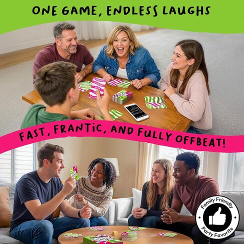 Gouda Games Uncommon Sense – Hilarious Family Guessing Game for Big Groups, Quick-Thinking Word Party Game for Adults and Teens, Perfect for Game Nights, Gift for Ages 10, 11, 12 and Up, 4-20 Players in Saudi Arabia