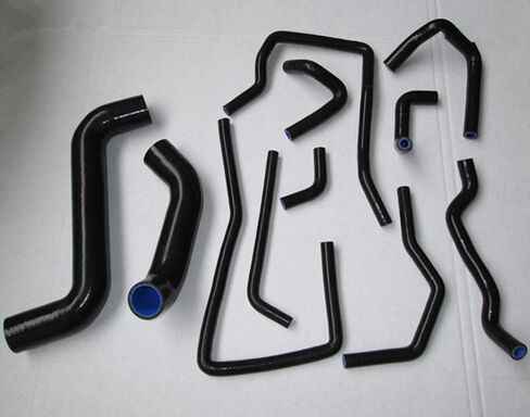 لسوبارو امبريزا WRX/STi GDA/GDB EJ207 2002-2007 خرطوم المبرد من السيليكون (أحمر) in Kuwait