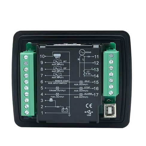DC30D Generator Start Stop Parameter Monitoring Engine Control Module Unit in Kuwait