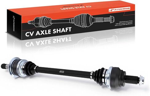 مجموعة عمود المحور A-Premium CV متوافقة مع BMW 528i 2011-2016، 528i xDrive 2012-2016، 535i xDrive 2011-2016، 2.0L 3.0L، جانب السائق الأيسر الخلفي، استبدال # 33207581027 in Kuwait