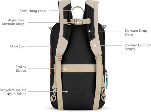Sherpani Juno, Travel Backpack, Expandable Carry-On, Duffel Bag, Fits 15 Inch Laptop for Travel, Sport, Hiking with Removable Crossbody Strap (Moab) in Saudi Arabia