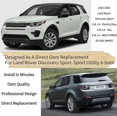 شفرة الممسحة الخلفية لسيارة لاند روفر ديسكفري سبورت 2015-2025 Base R-Dynamic S HSE Lux SE Luxury Landmark الديكورات الخلفية ممسحة الزجاج الأمامي شفرة استبدال لـ 2024 2023 2022 2021 2020 2019 2018 2017 2016 in Kuwait