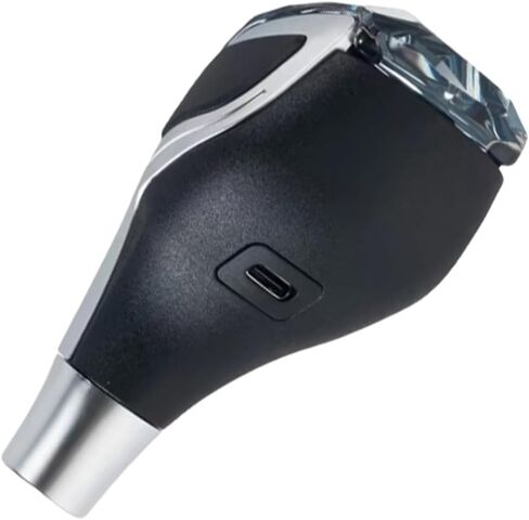 Riloer Touch-Activated Illuminated Crystal Gear Shift Knob, Compatible with Most Automatic Cars with Non-Button Shift Knobs (RGB Color) in Kuwait