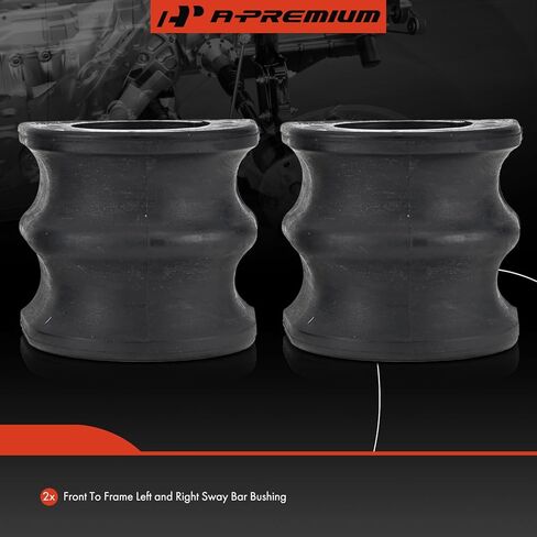 A-Premium 2 x Front to Frame Sway Bar Bushing Kit, Compatible with Nissan Armada 2005-2015, Pathfinder Armada 2004 & Infiniti QX56 2004-2010 in Kuwait
