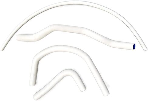 Silicone Radiator Hose Kit For 1987-2006 Yamaha Banshee 350 YFZ350 2005 2004 2003 2002 (Black) in Saudi Arabia