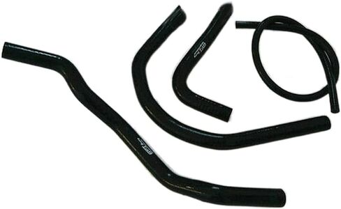 طقم خرطوم المشعاع السيليكون لـ 1987-2006 Yamaha Banshee 350 YFZ350 2005 2004 2003 2002 (أسود) in Kuwait