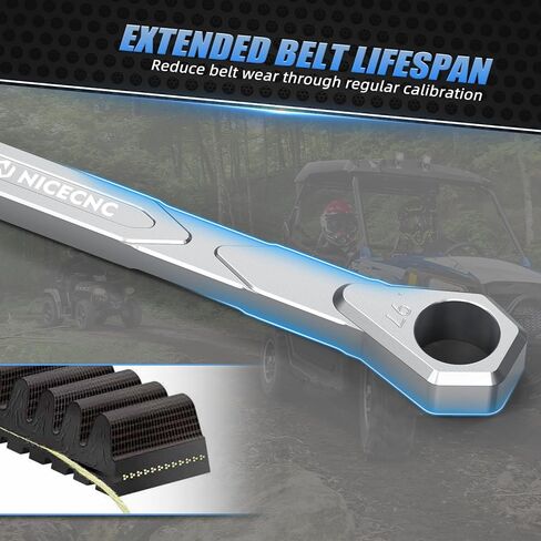 NICECNC Silver Clutch Alignment Tool Compatible with Polaris Sportsman ACE 2014-2015, RZR 570 EFI 2013, RZR 570 2014-2016, See Fitment in Kuwait