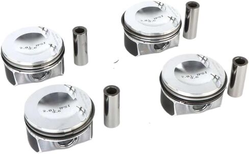 4pcs Engine Pistons and Rings Set 82.5mm Bore 21mm Pin for EA888 2.0 TSI TFSI DOHC 16V Engines Compatible with A3 A4 A5 Q5 TT and Others in Saudi Arabia