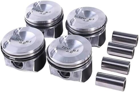 4pcs Engine Pistons and Rings Set 82.5mm Bore 21mm Pin for EA888 2.0 TSI TFSI DOHC 16V Engines Compatible with A3 A4 A5 Q5 TT and Others in Saudi Arabia