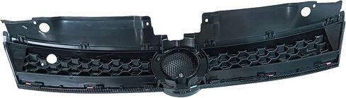 PartsFlow Hex Mesh Front Grille - Carbon Fiber Print W/Red Trim For 2011 2012 2013 2014 VW Jetta/MK6/Sedan 5C6853653A in Kuwait