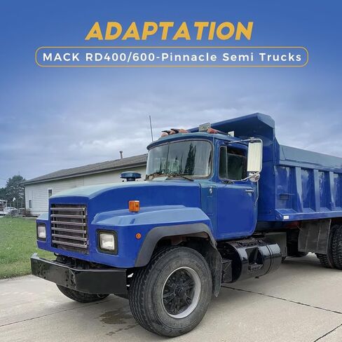 شبكة المبرد الأمامية من الكروم مناسبة لشاحنات 1991-2004 Mack RD 400,600,688,690S و1991-2017 CH C613,600 SFA in Kuwait
