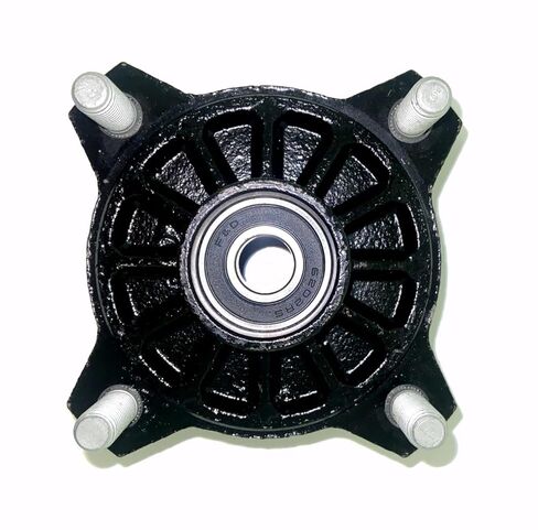 Front Wheel Hub Assembly with Sealed Bearings and Studs for Trailmaster 150cc/250cc/300cc Go Karts 4/110 Bolt Pattern in Saudi Arabia