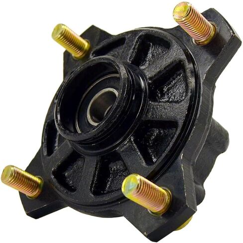 Front Wheel Hub Assembly with Sealed Bearings and Studs for Trailmaster 150cc/250cc/300cc Go Karts 4/110 Bolt Pattern in Saudi Arabia