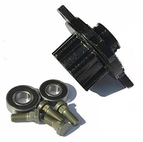 Front Wheel Hub Assembly with Sealed Bearings and Studs for Trailmaster 150cc/250cc/300cc Go Karts 4/110 Bolt Pattern in Saudi Arabia