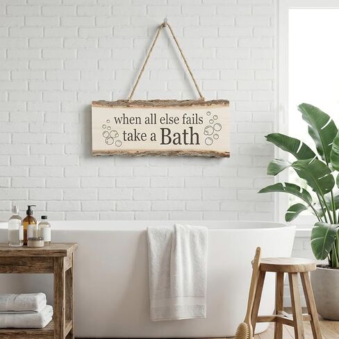 8-Pack Wood Signs, Rectangle Wooden Plaque with Rope, Unfinished Live Edge Wood Sign for DIY, Burning, Carving, Painting & Home Decor (10 x 4 x 0.4 in) in Saudi Arabia