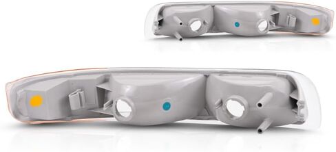 KarParts360 لـ 2001-2006 Chevy Tahoe Park/Signal/Side Marker Light زوج تجميع السائق وجانب الركاب يستبدل GM2520173 GM2521173 | 1519958, 1515559 in Kuwait