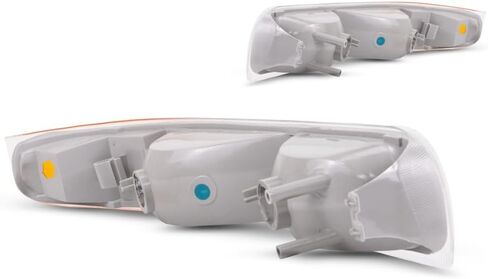 KarParts360 لـ 2001-2006 Chevy Tahoe Park/Signal/Side Marker Light زوج تجميع السائق وجانب الركاب يستبدل GM2520173 GM2521173 | 1519958, 1515559 in Kuwait