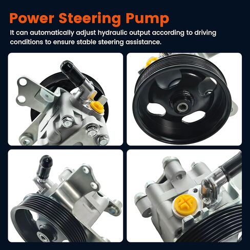 21-5485 Power Steering Pump with Pulley Compatible with Nissan for 2007-2012 Altima, 2009-2014 Maxima, 2009-2014 Murano, Power Assist Pump Replace for 215485, 49110-1AA0A in Saudi Arabia