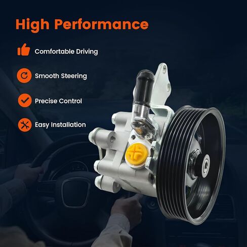 21-5485 Power Steering Pump with Pulley Compatible with Nissan for 2007-2012 Altima, 2009-2014 Maxima, 2009-2014 Murano, Power Assist Pump Replace for 215485, 49110-1AA0A in Saudi Arabia