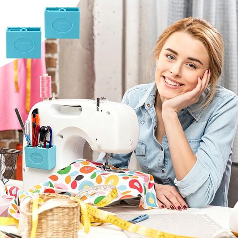AGLOO Magnetic Sewing Machine Tool Organizer – Ultimate Sewing Accessory Holder & Storage for Small Tools, Seam Ripper, Scissors, Tiny Screwdrivers and More(Set of 2) in Saudi Arabia