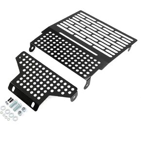 إدراج شبكة حماية الفرشاة من ALMULOO متوافق مع Kubota L2501 L3301 L3901 L4701 MX4800 MX5200 MX5400 MX5800 MX6000 الجرارات الكهربائية الفولاذية السوداء in Kuwait
