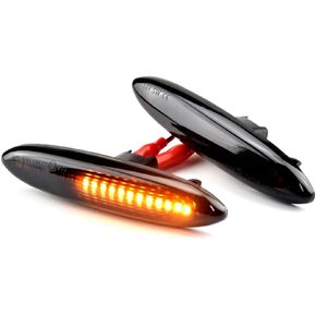 1 pair Front Fender Marker Lights Dynamic LED Side Markers Compatible with Le-xus IS250 IS350 SC430 To-yota MARK X R-EIZ CROWN UZZ40 Highlander Camry 40 Sequential Blinker Lamp in Saudi Arabia