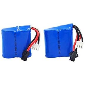 Skytech H100 H102 H106 H120 RC قارب 7.4 فولت 600 مللي أمبير مجموعة من بطاريتين in Kuwait