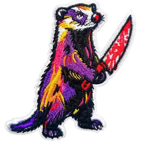 Tiger and Rose Embroidered Patches, Animal Patches Applique, Iron on or Sew on Patches for Clothes, Jackets, T-Shirt, Backpacks, Caps……… in Saudi Arabia