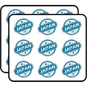 Japan Grunge Stamp Art Decor Planner Calendar Scrapbooking Crafting Stickers 2" Each 18 Pack in Kuwait
