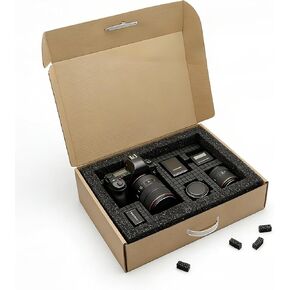 Electronic Instrument Shipping Box with Protection Foam - Cardboard Mailing Box for Game Consoles, Camera Lenses & Electronic Gear, Secure Heavy-Duty Shipping Container in Kuwait