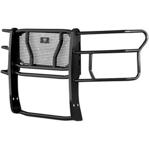 Cattleman HD 1124P Grille Guard Black Gloss Powder Coated Steel 1-Piece 3 Inch Tubing With Brush Guard And Light Mounts Fits 2024-2026 Chevy Silverado 2500 HD and 3500 HD in Saudi Arabia