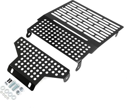 ALMULOO Brush Guard Grille Insert Compatible with Kubota L2501 L3301 L3901 L4701 MX4800 MX5200 MX5400 MX5800 MX6000 Tractors Electrophoresis Steel Black in Kuwait