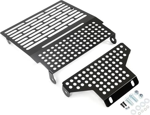 ALMULOO Brush Guard Grille Insert Compatible with Kubota L2501 L3301 L3901 L4701 MX4800 MX5200 MX5400 MX5800 MX6000 Tractors Electrophoresis Steel Black in Kuwait