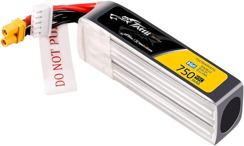 TATTU 750mAh 4S1P 95C 15.2V R-Line HV حزمة بطارية ليبو مع قابس XT30 (4 قطع) in Kuwait