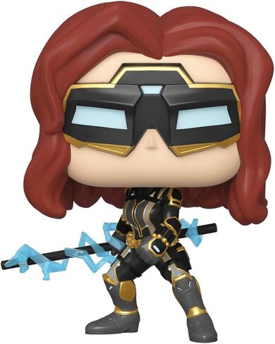 Funko Pop! Marvel: Avengers Game - Black Widow (Stark Tech Suit) Styles May Vary, Multicolor (47813) in Kuwait