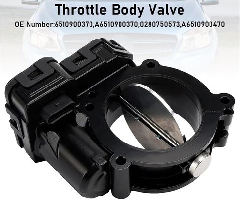 Throttle Body Valve A6510900470 Compatible For Mercedes A B C S Class Sprinter Vito in Saudi Arabia
