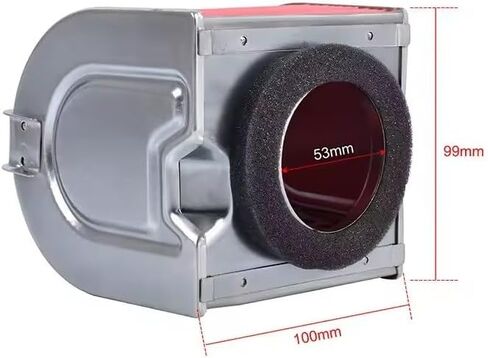 Motorcycle Air Filter Intake Cleaner For Honda Helix 250 CN250 CN 250 1986-2007 Helix250 in Saudi Arabia